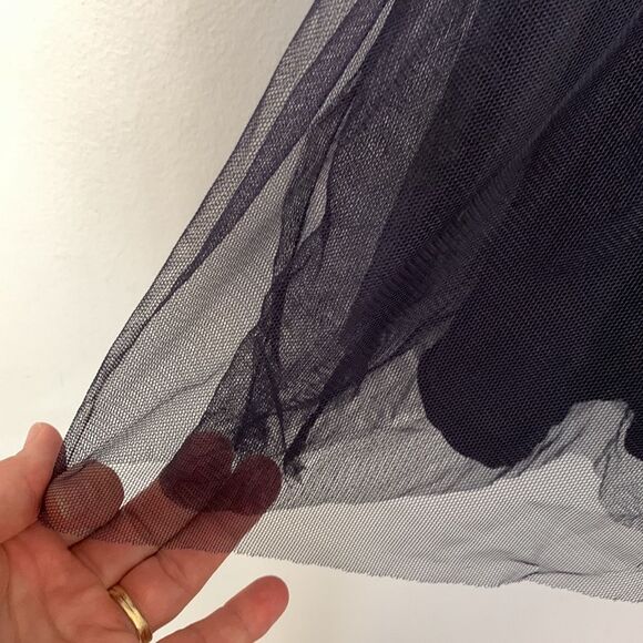 THE CHILDREN’S PLACE Big Girls Navy Blue Floral Lace Tulle Tank Dress Size 10 - Picture 8 of 8